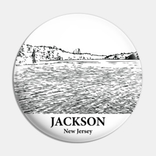 Jackson - New Jersey Pin