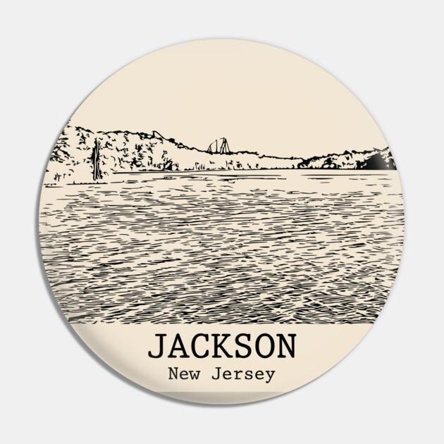 Jackson - New Jersey Pin by Lakeric