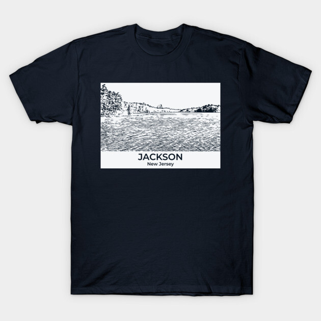 Jackson - New Jersey T-Shirt by Lakeric