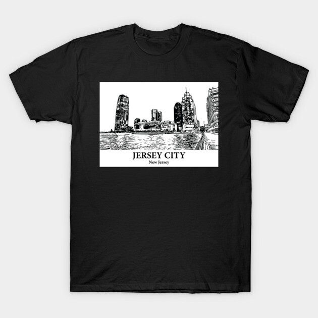 Jersey City - New Jersey T-Shirt by Lakeric