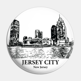Jersey City - New Jersey Pin