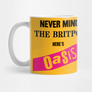 Never Mind the Britpop Mug