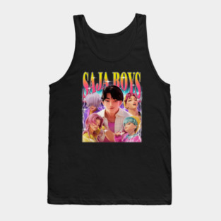 Saja Boys Korean Pop Aesthetics Tank Top