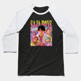 Saja Boys Korean Pop Aesthetics Baseball T-Shirt