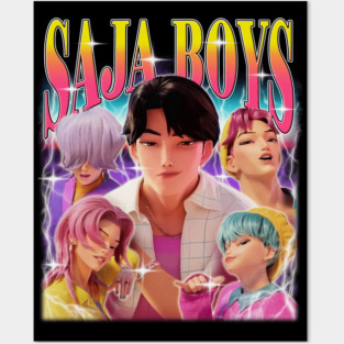 Saja Boys Korean Pop Aesthetics Posters and Art