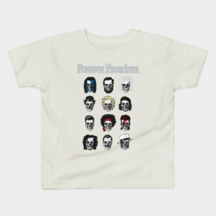 Forever Freedom: The Pantheon of Icons Kids T-Shirt