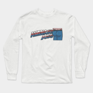 The Ass That Built America (Chris Evans) Long Sleeve T-Shirt
