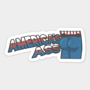 The Ass That Built America (Chris Evans) Sticker