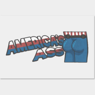 The Ass That Built America (Chris Evans) Posters and Art