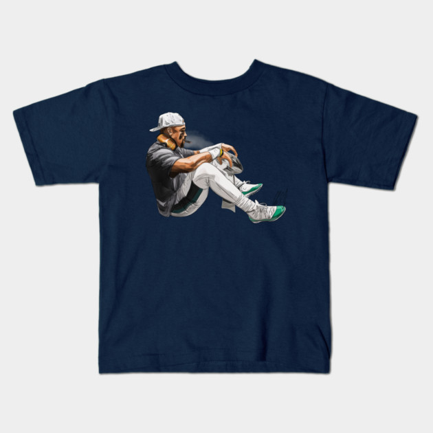 Jalen Hurts: Champ Kids T-Shirt by 51Deesigns