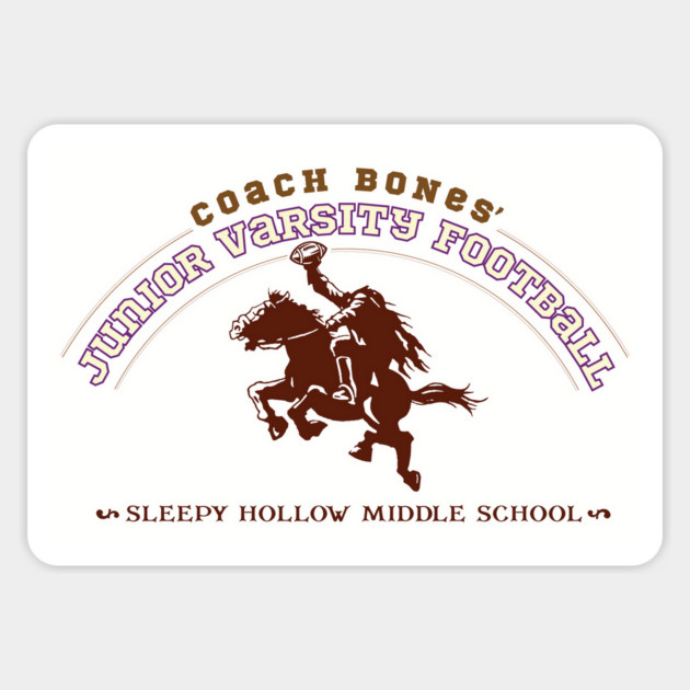 Coach Bones' JV Football Magnet by GZM Podcasts