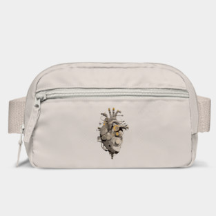 Steampunk Heart Graphic – Vintage Mechanical Design Bag