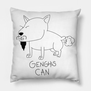 Genghis Can Pillow