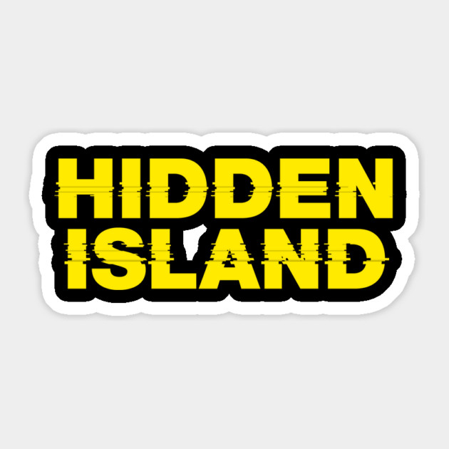Hidden Island! Sticker by GZM Podcasts