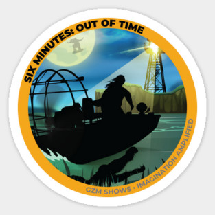 Six Minutes Out of Time Official Sticker Sticker