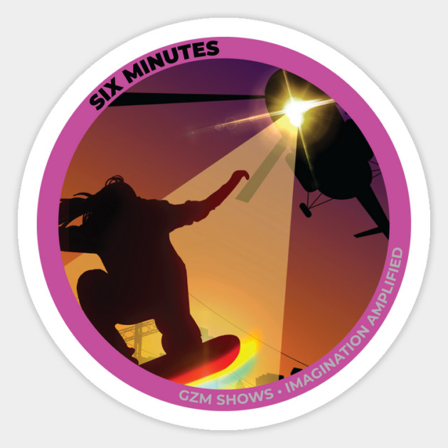 Six Minutes Official Sticker Sticker by GZM Podcasts