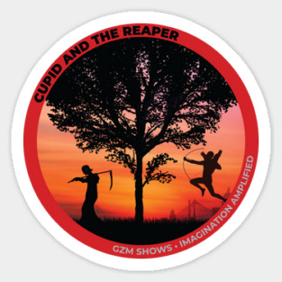 Cupid and the Reaper Official Sticker Sticker