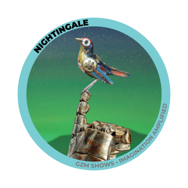 Nightingale Official Sticker by GZM Podcasts