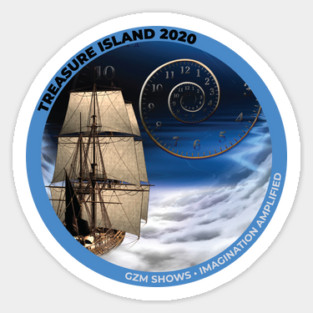 Treasure Island 2020 Official Sticker Sticker