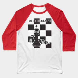 Checkerboard Checkmate - Chess Lovers gift Baseball T-Shirt