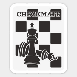 Checkerboard Checkmate - Chess Lovers gift Magnet