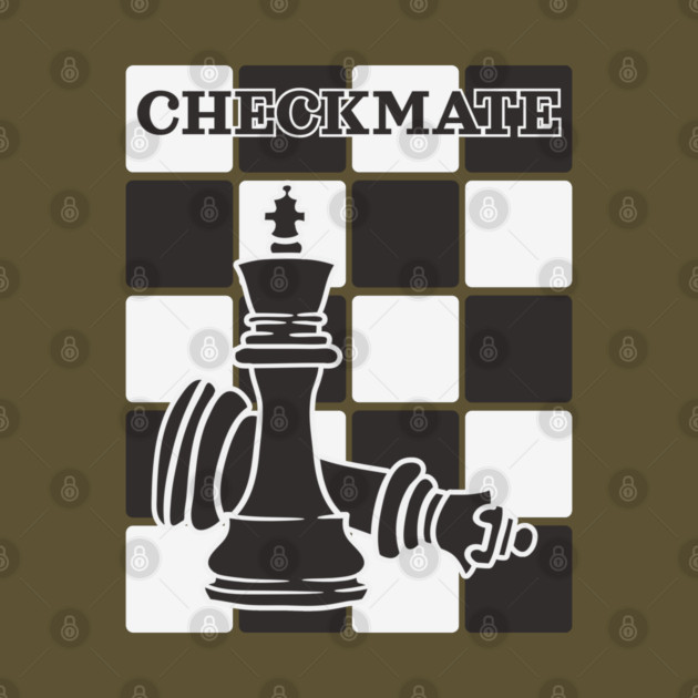 Checkerboard Checkmate - Chess Lovers gift by TuncGK