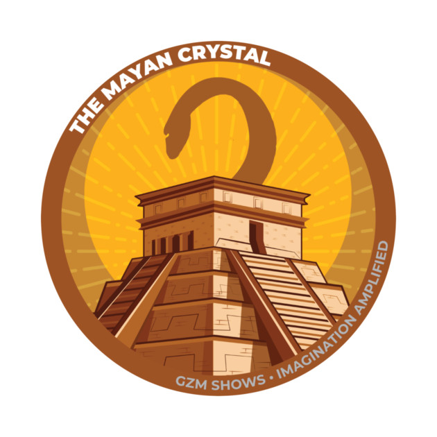 The Mayan Crystal Official Sticker by GZM Podcasts