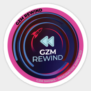 GZM Rewind Official Sticker Sticker