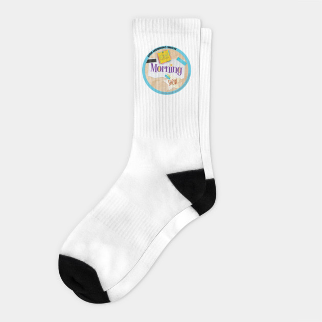 GZM Morning Show Official Sticker Socks by GZM Podcasts