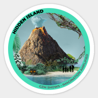 Hidden Island Official Sticker Sticker