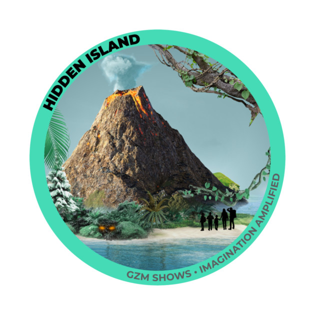 Hidden Island Official Sticker by GZM Podcasts