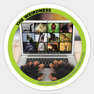 The Weirdness Official Sticker Sticker