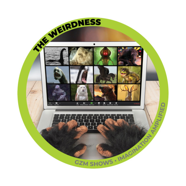 The Weirdness Official Sticker by GZM Podcasts
