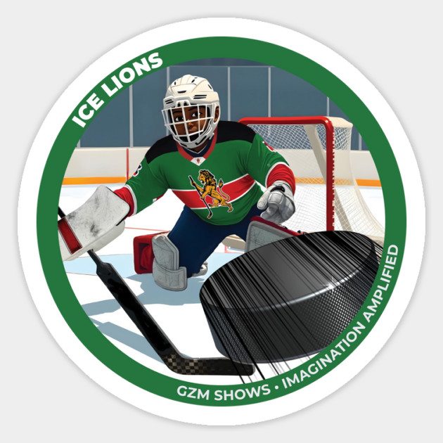 Ice Lions Official Sticker Sticker by GZM Podcasts
