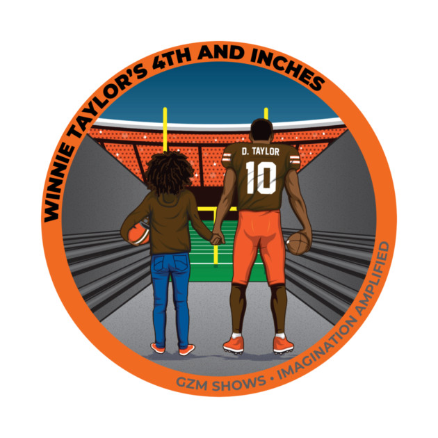Winnie Taylor's 4th and Inches Official Sticker by GZM Podcasts