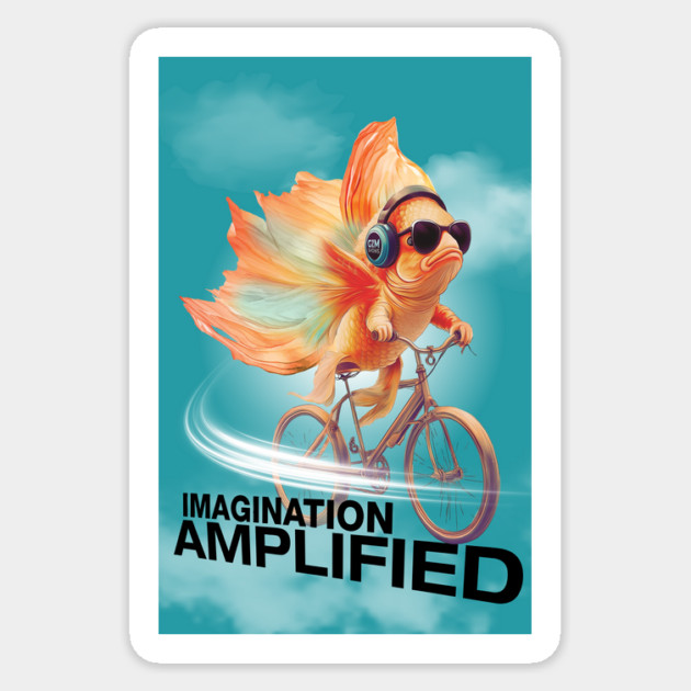 Imagination Amplified: GZM's Gilligan Sticker by GZM Podcasts