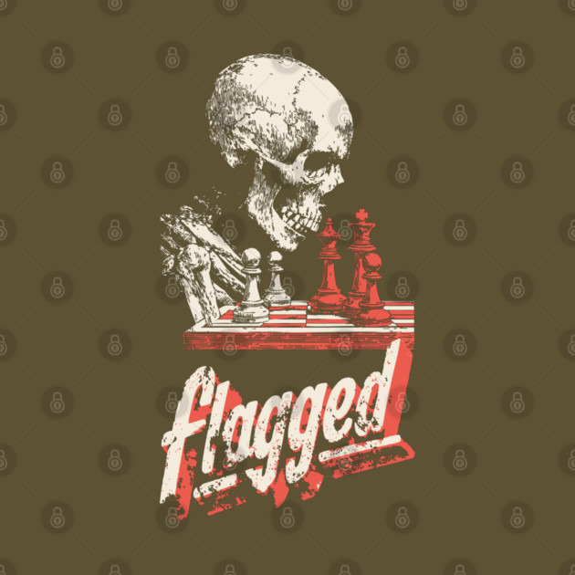 Flagged - Skeleton Playing Chess - Losing on Time by TuncGK