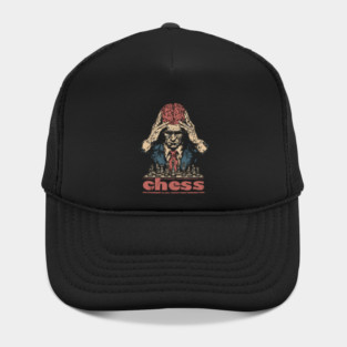 Brains for Chess - Concept Art Retro Style Hat