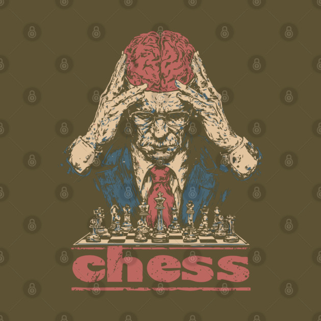 Brains for Chess - Concept Art Retro Style by TuncGK