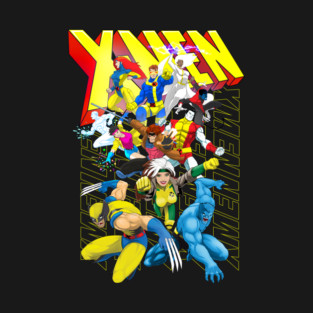 Classic X-men Team T-Shirt