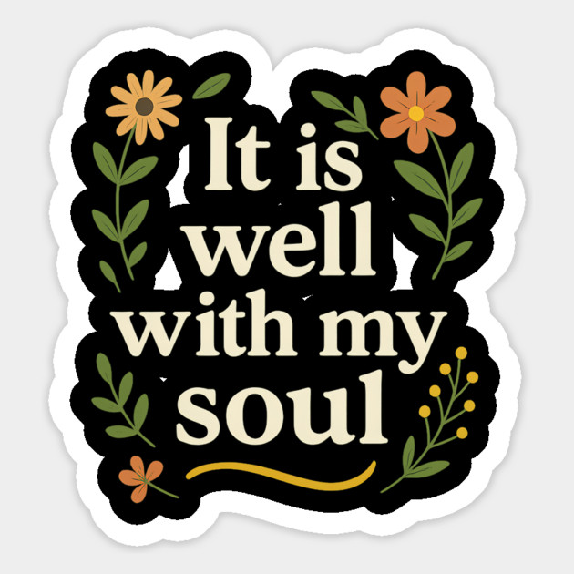 It Is Well With My Soul Magnet by Koraful