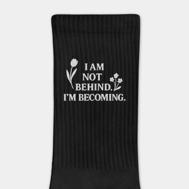 I Am Not Behind. I Am Becoming by Koraful