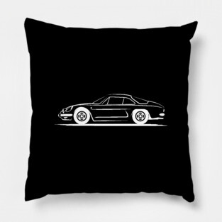 Renault Alpine A110 White Pillow