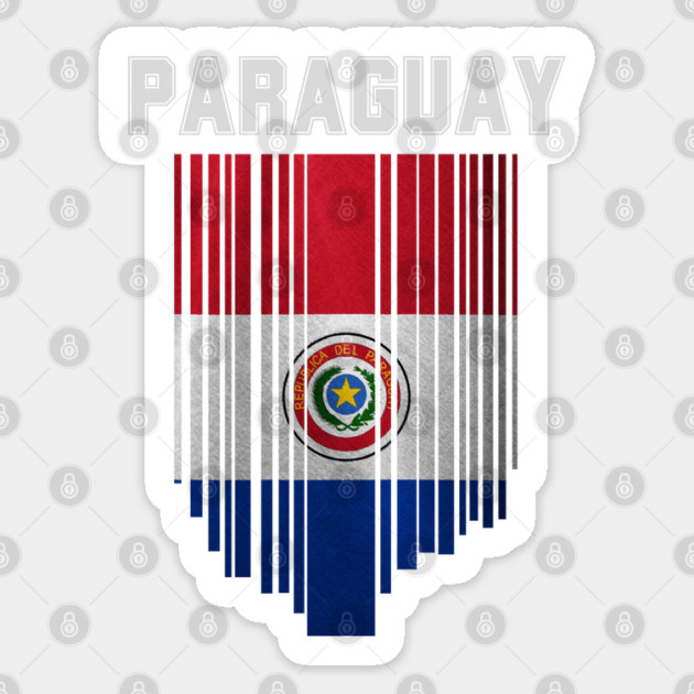 Paraguay flag, paraguayan flag Sticker by eka123