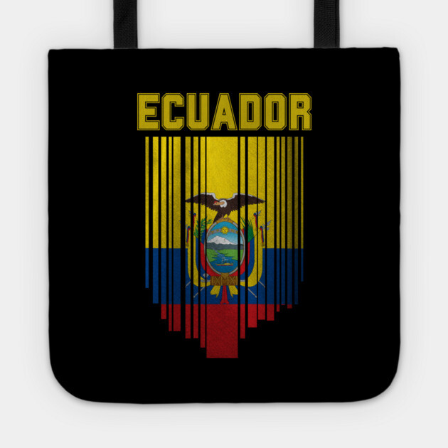 Ecuador flag, ecuadorian flag Tote by eka123