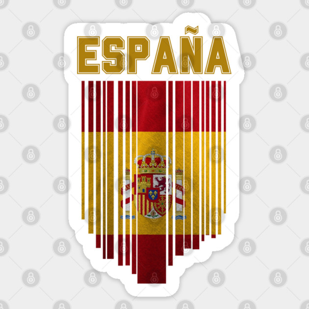 Spain flag, spanish flag Sticker by eka123