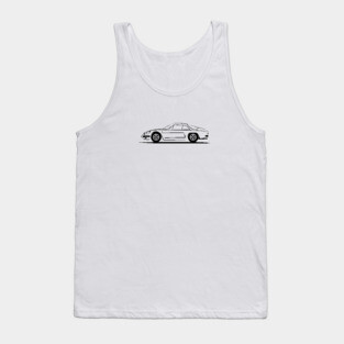 Renault Alpine A110 Black Tank Top