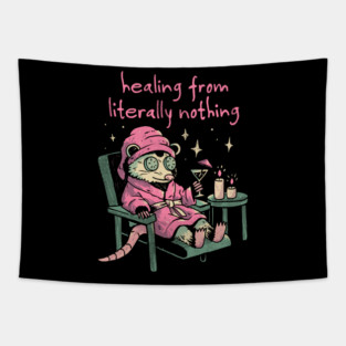 Healing From Literally Nothing Tapestry