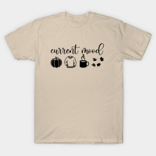 Autumn Moods (Black) T-Shirt