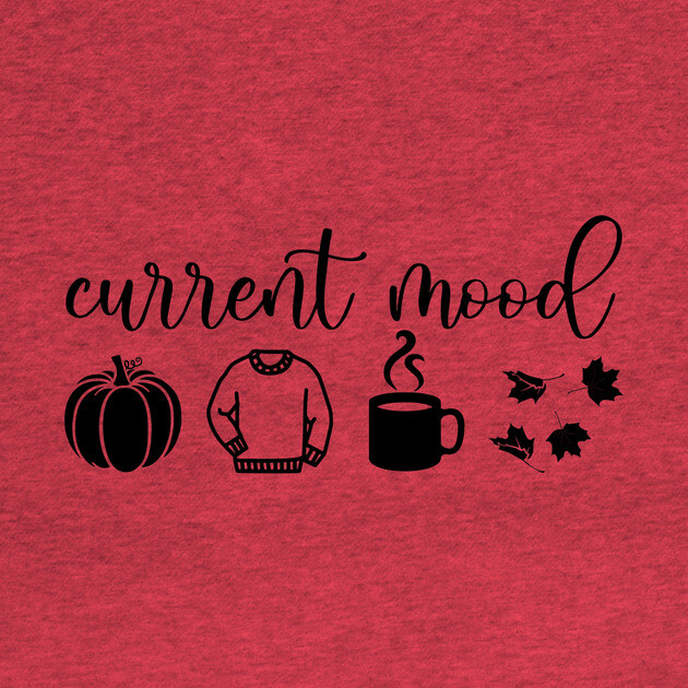 Autumn Moods (Black) by casualteesinc